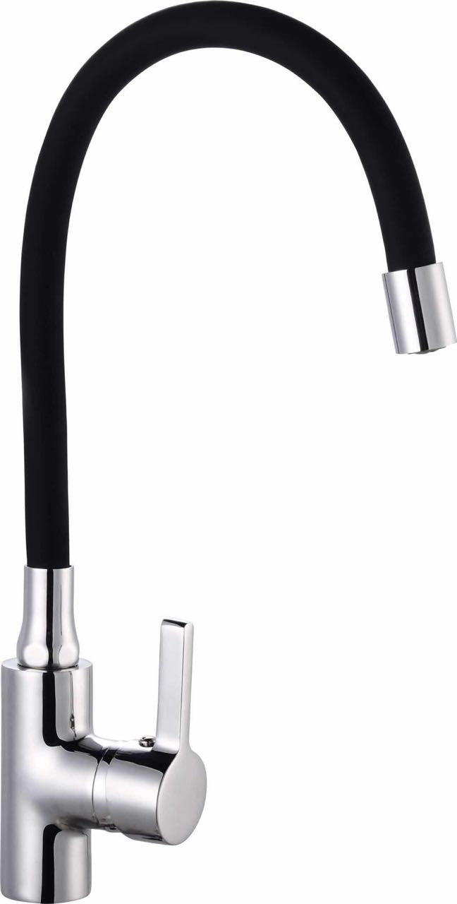 MonoMando LavaPlato Cuello Flexibl.Negro