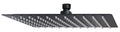 Plato Ducha Cuadrado 10" Schwarz