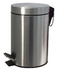 Basurero Pedal Acero Inoxidable 5 lt