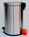 Basurero AceroInoxidable 20 lts