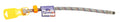 Flex HI-HE 1/2xM10 35cm rojo/azul Tipo-b