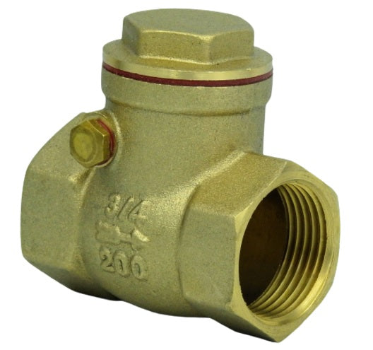 Válvula Retención Chapaleta 3/4"