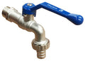 Llave Bola Jardín/Lavad. 1/2" Man.Azul