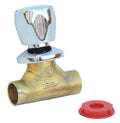 Llave Paso So Campana Cromada.3/4"