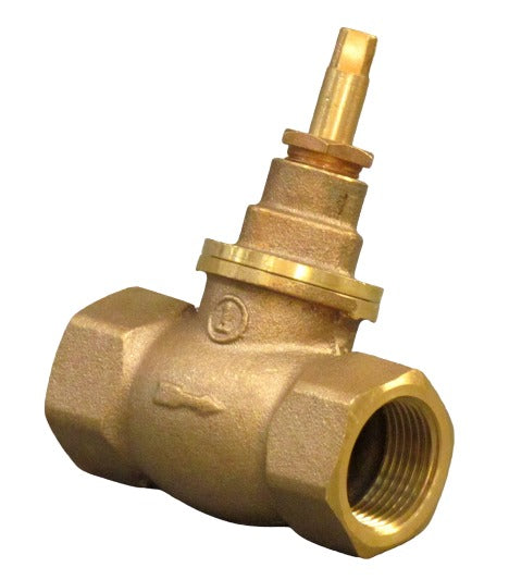Llave Paso HI 1" EMOS Bronce