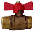 Llave Bola Mariposa HE-HE 3/4" Light