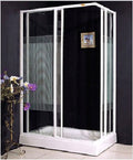 Shower Door 80x120x180 A Muro Izquierdo
